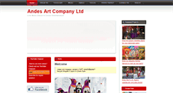 Desktop Screenshot of andesart.com